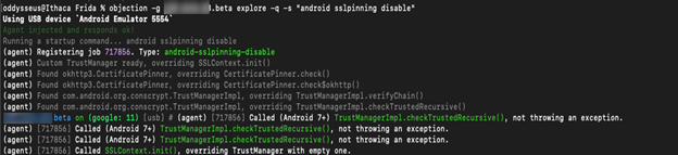 android - Using frida and java script to hook protected APK